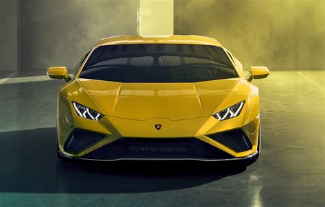 Wallpaper Lamborghini, front view, Huracan, 2020, RWD, Huracan Evo for mobile and desktop ...