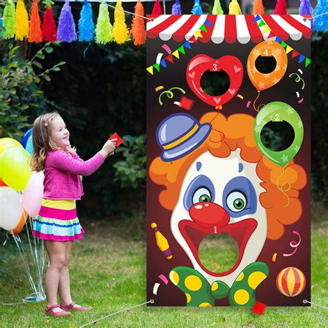 Buy Carnival Toss Games with 3 Bean Bag, Fun Carnival Game for Kids and Adults in Carnival Party ...