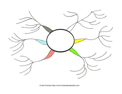 Blank Creative Mind Map - Google Search … | X | Mind … - Printable Mind Maps For Students | Free ...