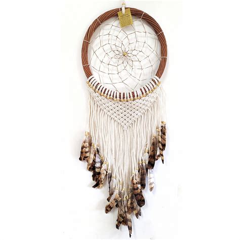 DC MACRAME W/FEATHERS – Jeddala Imports