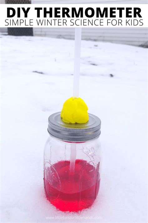 How To Make A Thermometer | Science experiments for preschoolers, Easy science projects, Cool ...