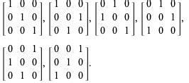 Permutation Matrix -- from Wolfram MathWorld