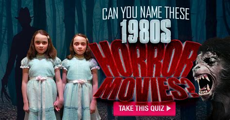 Can You Name These 1980s Horror Movies? Quiz