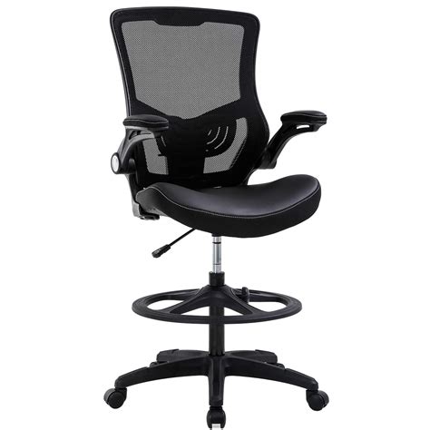 Drafting Chair Ergonomic Tall Office Chair Standing Desk Chair with ...