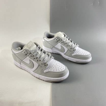 Nike Dunk Low White/Grey Fog For Sale – The Sole Line