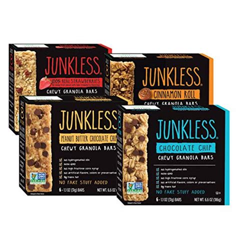 Junkless JUNKLESS Chewy Granola Bar Variety Pack in Pakistan | WellShop.pk