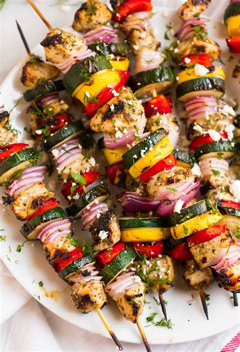 Chicken Kabob with Vegetables – WellPlated.com