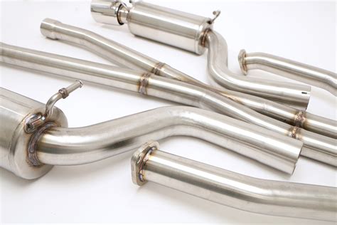 Cadillac CTS-V Gen2 Cat Back Exhaust System with X-pipe (Round Tips) #FDOM-0320 - Billy Boat Exhaust