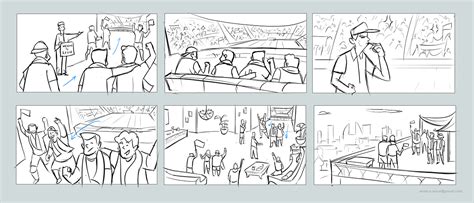 Storyboard Portfolio on Behance