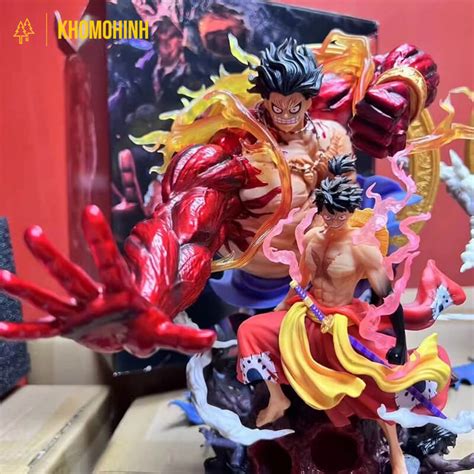 Mô hình Luffy Wano Gear 4 đảo quỷ Onigashima 33cm - khomohinh.com - Kho Mô Hình