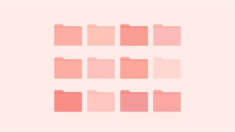 Pink Folder Icon Folder Icon Aesthetic Desktop Wallpaper Folder Logo ...