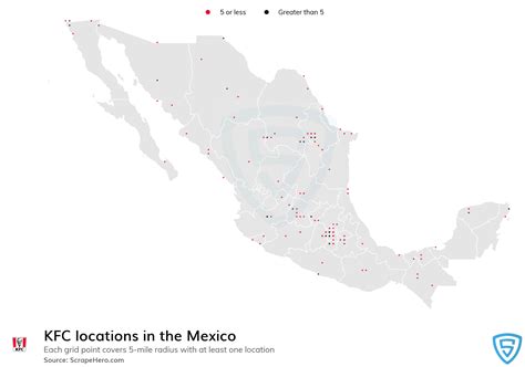 List of all KFC restaurant locations in Mexico - ScrapeHero Data Store