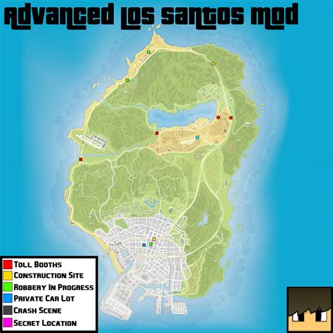 Detailed Map Los Santos Gta 5 – NBKomputer