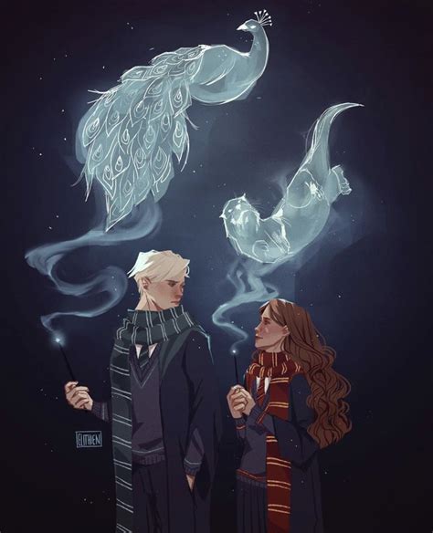 Harry Potter Patronus, Arte Do Harry Potter, Harry Potter Artwork, Draco Harry Potter, Harry ...