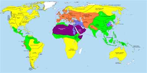 Map of the World in 1000 BC [4500x2234] : r/MapPorn