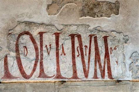 An Hilarious View of Ancient Graffiti in Pompeii - Useless Facts