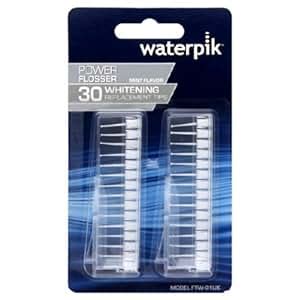 Amazon.com: Waterpik Mint Power Flosser Whitening Replacement Tips - 30/pkg: Health & Personal Care