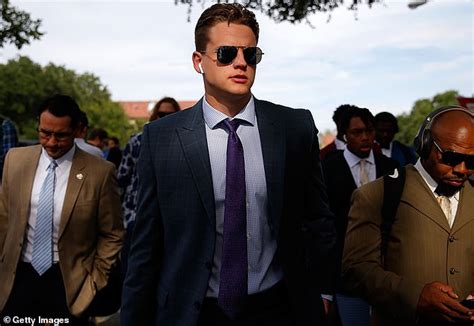 Joe Burrow: Bengals quarterback's best outfits after dropping out of ...