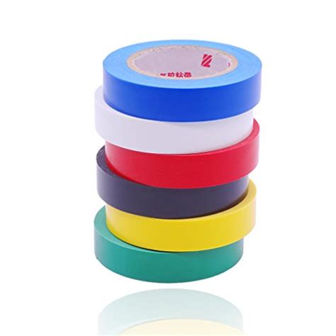 TradeGear Electrical Tape ASSORTED MATTE Rainbow Colors – 10 Pk ...