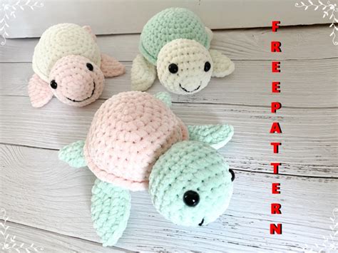 Amigurumi Plush Turtle Crochet Free Pattern – Crochet