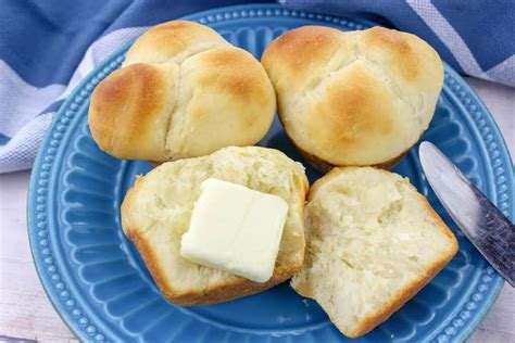 Modernized Old-Fashioned Yeast Rolls Bread Machine Recipe | Just A Pinch