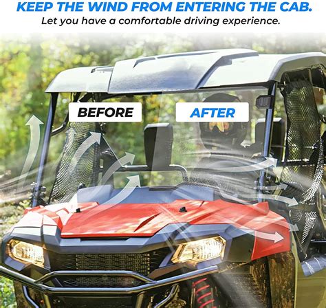 Honda Pioneer 700 Windshield– Kemimoto