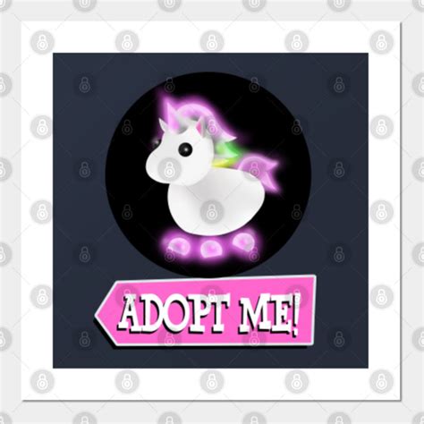 Adopt me Unicorn - Adopt Me - Posters and Art Prints | TeePublic