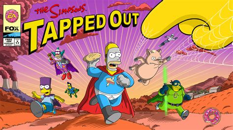 The Simpsons Tapped Out illustration, The Simpsons, Tapped Out, Homer ...