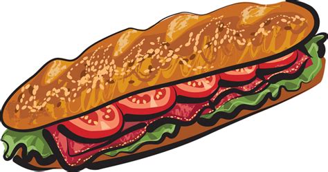 Sub Sandwich Cartoon - ClipArt Best