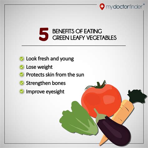 5 Benefits of Eating Green Leafy Vegetables