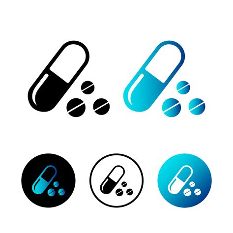 Abstract Pharma Icon Illustration 4560384 Vector Art at Vecteezy