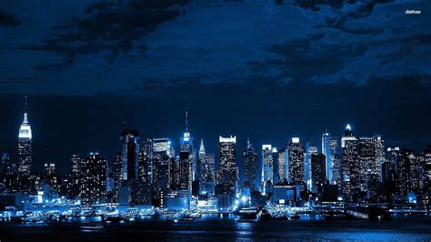 New York Night Skyline Wallpapers - Wallpaper Cave