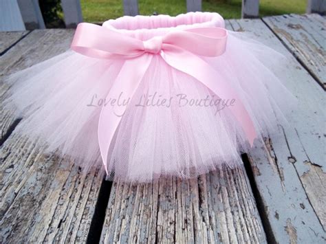 Light Pink Tutu .. Baby Tutu .. Newborn by LovelyLiliesBoutique