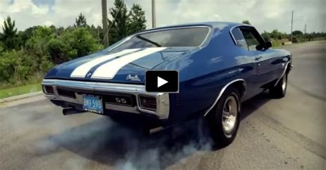 COOL 1970 CHEVY CHEVELLE SS BIG BLOCK BURNOUTS | Hot Cars