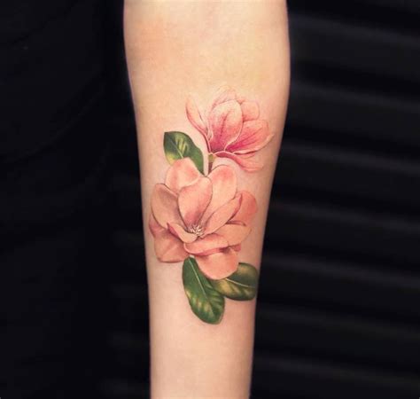 44 Beautiful Magnolia Tattoo Designs | Page 3 of 4 | TattooAdore