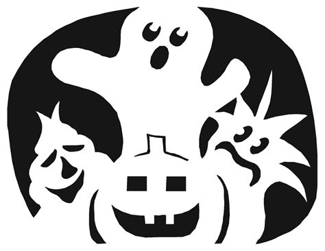 Pumpkin Carving Stencils Printables