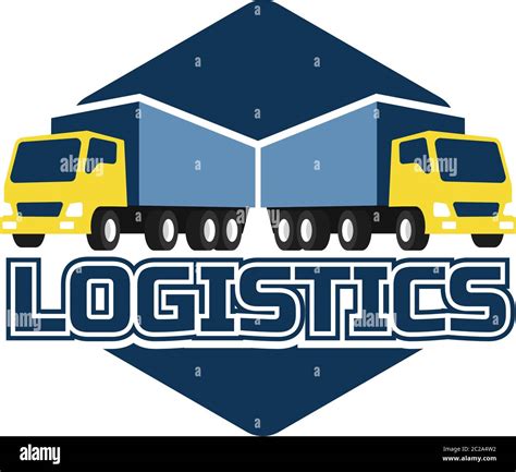 shipping logistics logo, vector illustration Stock Vector Image & Art ...