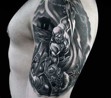 30 Kratos Tattoo Designs for Men [2023 Inspiration Guide]