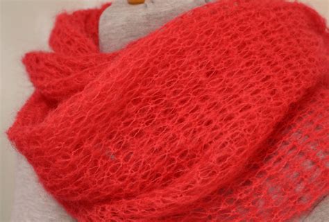 Knitting Novice: Free Mohair Scarf Knitting Pattern: The Winter's End Scarf