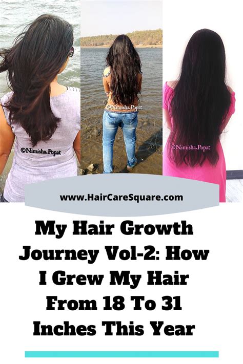 My Hair Growth Journey Vol-2: How I Grew My Hair From 18 To 31 Inches This Year