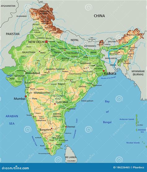 India Physical Map Physical Map Of India India Map India World Map | sexiezpix Web Porn