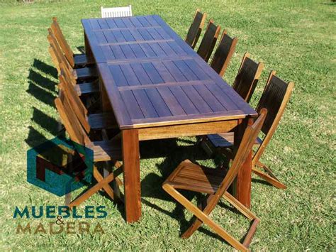 Mesas de Jardin - Muebles de Madera Para Exterior