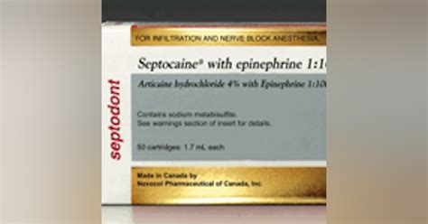 Septocaine | Dentistry IQ