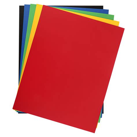 Poster Boards, Assorted Primary Colors, 22 x 28 Inches, 5 Pack | Mardel | 3845088