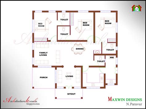 27 Best Kerala Style House Floor Plans - House Plans | 88269