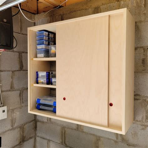 DIY Storage Cabinet With Sliding Doors | DIY Montreal