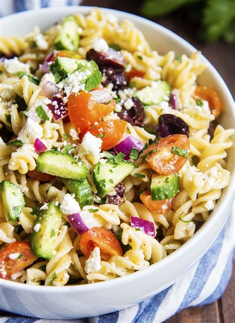 Greek Pasta Salad – Like Mother, Like Daughter