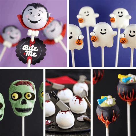 15 HALLOWEEN CAKE POPS -- Awesome tutorials for Halloween treats.