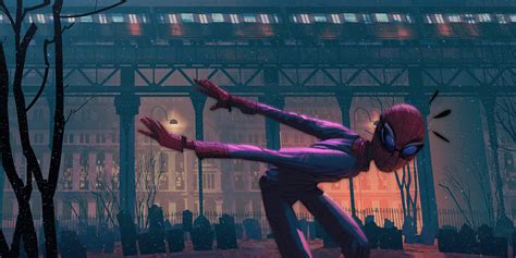 Spider-Man: Into the Spider-Verse Concept Art by Robh Ruppel