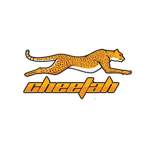 Cheetah logo vector Vector | Premium Download